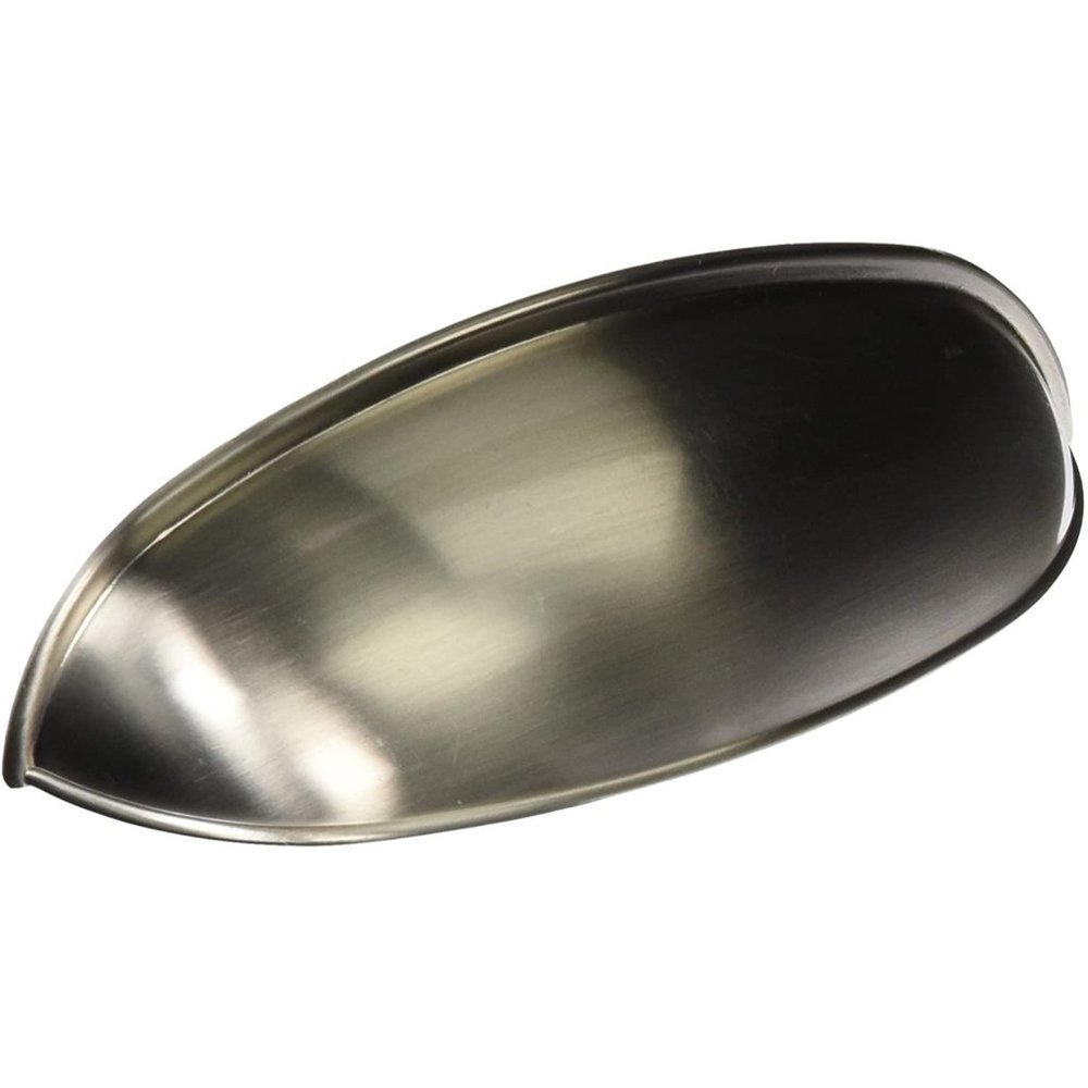 Liberty 2-1/2 or 3 in. (64 or 76mm) Satin Nickel Dual Mount Cup Pull